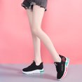 thumbnail image 3 of Calzado deportivo para mujer, zapatillas transpirables para correr/zapatos informales Irfora Negro 36, 3 of 7