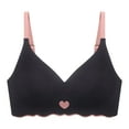 thumbnail image 2 of Tbopshirt Bras for Women Bra Underwear Removable Shoulder Strap Daily Comfort Bra Underwear, 2 of 3