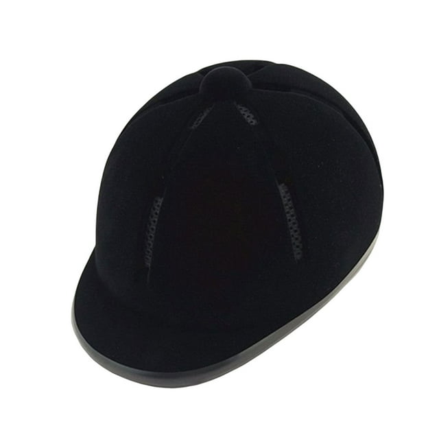 Naiovety Casco de equitación para niños, seguridad ecuestre, multicolor, a prueba de golpes, profesional, carcasa dura, solidez, cascos de Ciclismo Negro oscuro
