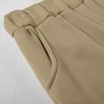 thumbnail image 4 of Womens 2 Piece Sets Hoodie and Sweatpants Jogger Sweatsuits Solid Color Sportswear Cotton Jogging Outfits (M, Beige), 4 of 6