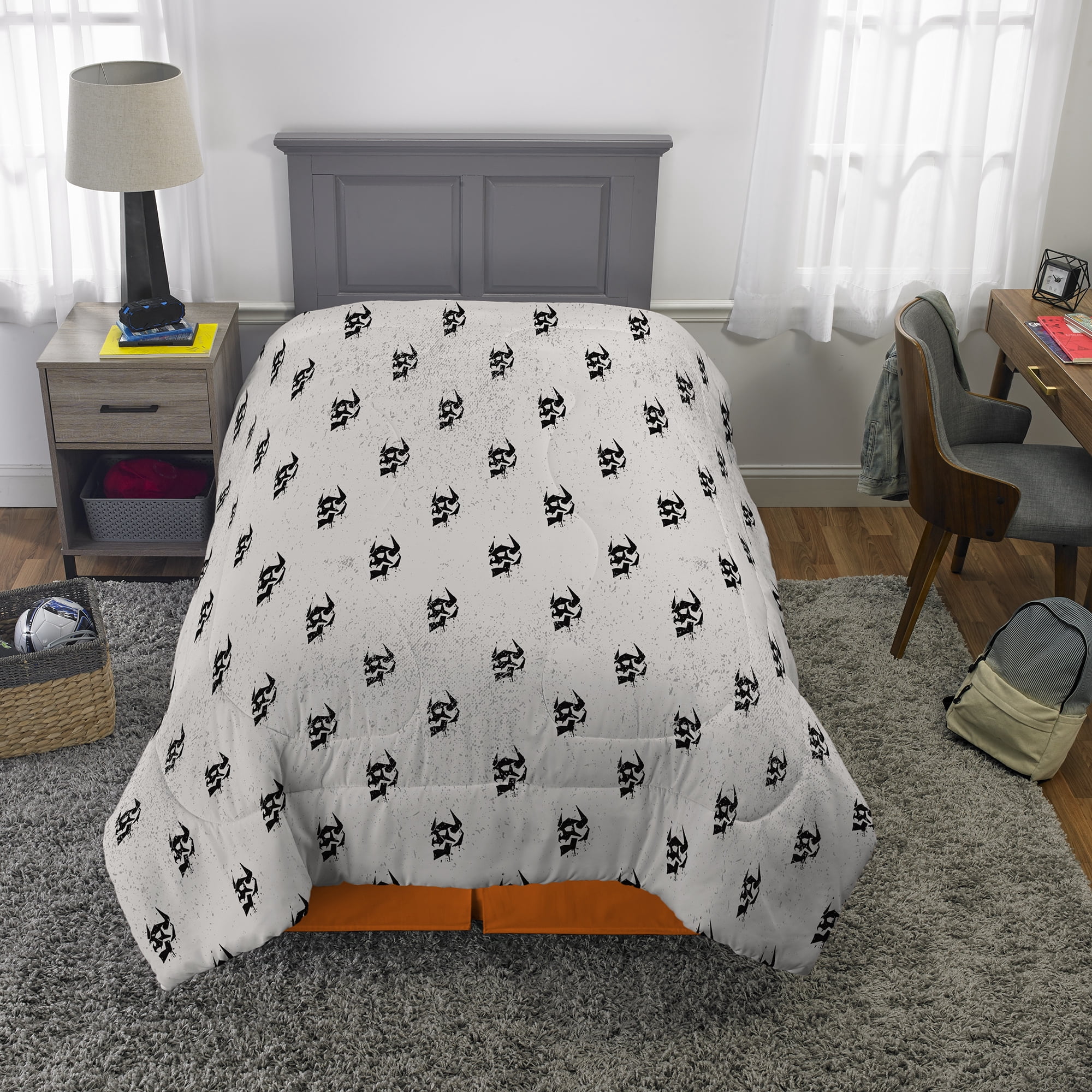 Call of Duty Black Ops 4 Reversible Comforter, Polyester Microfiber, Twin/Full