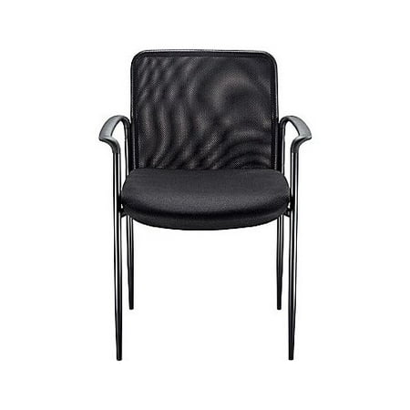 Staples Roaken Mesh Guest Chair with Arms Black 204116