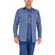 thumbnail image 1 of Camisa Vaquera Wrangler Hombre Manga Larga G97 azul M, 1 of 6