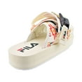 thumbnail image 3 of Fila Sol-Slide V2 Mens Shoes Size 8, Color: White/Red/Yellow, 3 of 6