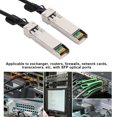 thumbnail image 1 of LHCER PVC Cable,PVC SFP To SFP DAC 25Gbps Cable Black For Routers Firewalls Cards Transceivers,Changer Cable, 1 of 8