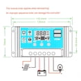 thumbnail image 3 of 30A / 24V Solar Controller PWM Intelligent Regulator With USB 5V 2.5A, 3 of 7