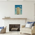 thumbnail image 2 of Stupell Industries Funny Beach Directions Sign Animals & Insects Painting Gray Framed Art Print Wall Art, 24 x 30, 2 of 8