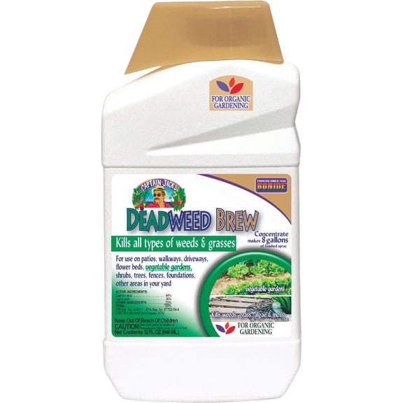Bonide Captain Jack's Broadleaf Weed Killer Concentrate - Weed & Grass Killer - 32 Oz