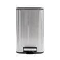 thumbnail image 1 of Bote De Basura Cuadrado De Acero Inoxidable 12l Home Styles, 1 of 9