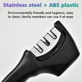 thumbnail image 3 of Kitchen Knife Sharpener Professional 3 Stages, Kitchen Knife Sharpener Manual Sharpening with Stainless Steel Ceramic Diamond Blade, 3 of 9