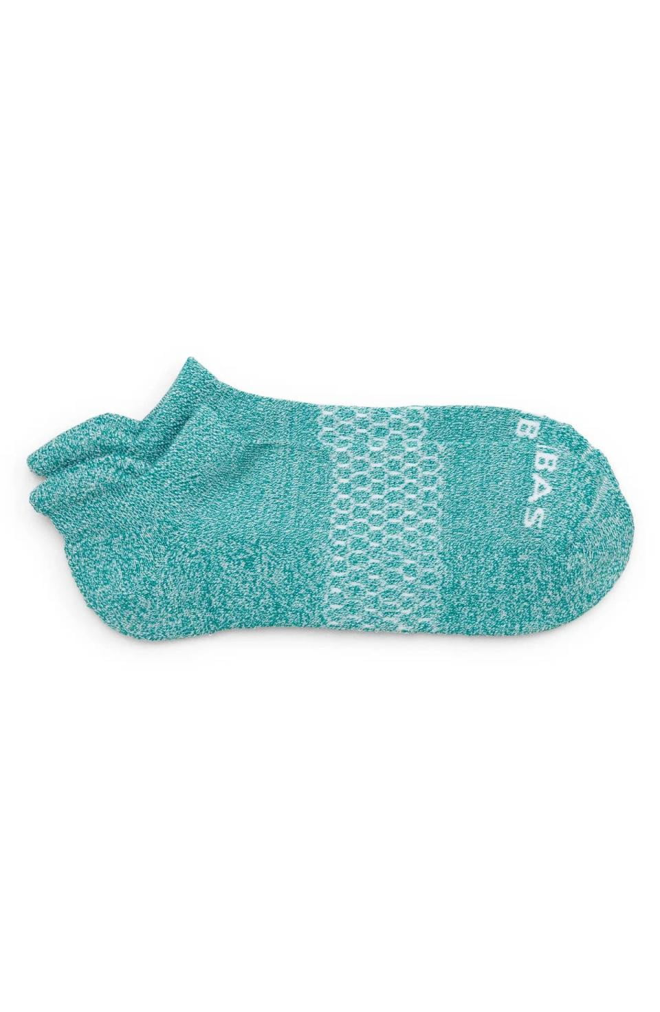 Bombas Women's Marl Ankle Socks Mint Large