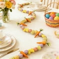 thumbnail image 4 of Wooowa Easter Egg Vine Door Wreath Spring Themed Craft Indoor Outdoor Patio Porch Home Decor, 4 of 9