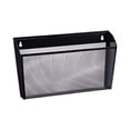 thumbnail image 3 of Mesh Three-Pack Wall Files, 3 Sections, Letter Size, 14.13" x 3.38" x 8.5", Black | Bundle of 10 Sets, 3 of 6