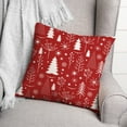 thumbnail image 3 of Creative Products Winter Tree Pattern 16 x 16 Spun Poly Pillow, 3 of 3