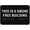 Warning Sign 4, variant on This Is A 5S Area Create A Culture Sign 8"x12", Aluminum Tin Warning Signs for Home Outdoor Garden, High Visibility 5S Sign for Workplace