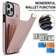 thumbnail image 2 of for iPhone 15 Pro Max/15 Ultra Wallet Case with Card Holder, PU Leather Kickstand Card Slots Case, Magnetic Clasp and Durable Shockproof Cover, 2 of 5