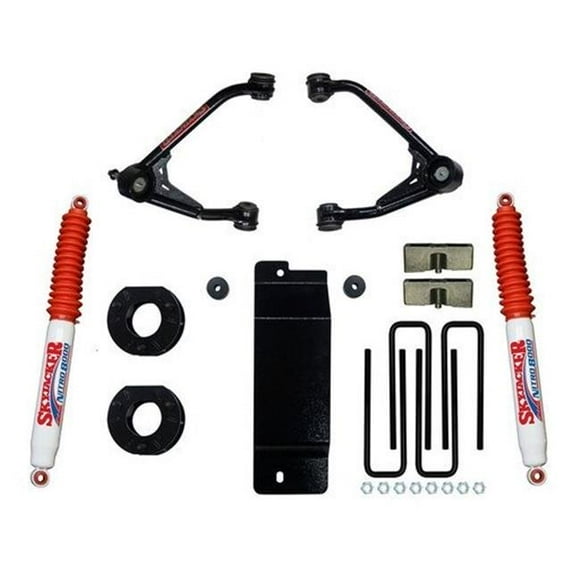 Skyjacker C7350PN 3.5-4 in. Upper Control Arm Lift Kit for 2012 Ram 1500 ST 4WD