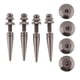 thumbnail image 2 of Juego de 8 picos de , 8 piezas M8 de cobre puro sólido, pies de picos de + 8 almohadillas de cono de base de soporte de de cobr Sunnimix Picos de altavoz de cobre, 2 of 7