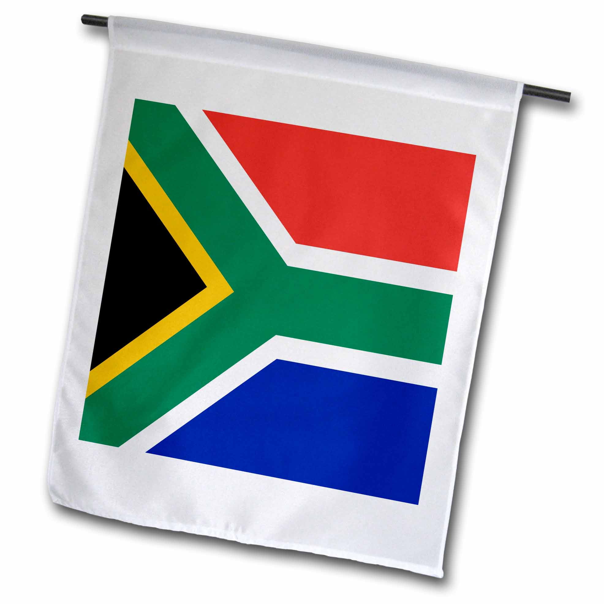 3dRose Flag of South Africa - Colorful red green blue black white
