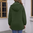 thumbnail image 6 of Aimik Womens Waterproof Hooded Parka Coat Winter Outdoor Windproof Thermal Jacket with Adjustable Waist for Hiking Travel, 6 of 6