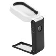 thumbnail image 3 of Noref TH‑7018FX Handheld Magnifying Glass With LED Light Foldable 10X / 25X Magnifying Tool,10X / 25X Magnifier,LED Magnifying Glass, 3 of 8
