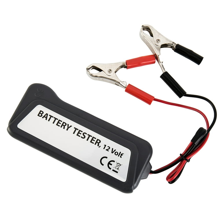 Miuline Car Battery Tester 6 LED Indicators Digital 12V Multi Functions  Alternator Tester for Car Motorbike Multifunction 