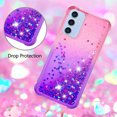 thumbnail image 4 of Funda para Samsung Galaxy A15 5G Transparente con Brillos Carcasa Protectora Antigolpes con Glitter Brillante, 4 of 5