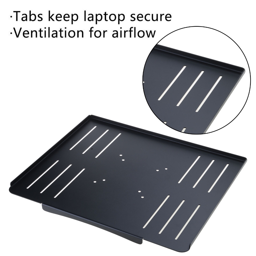 Oasiva Adjustable Laptop Desk Stand Height and Angle Adjustable for VESA Holder Mount Comfortable Computing