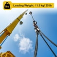 thumbnail image 4 of Uxcell 1/32" Wire Rope Vinyl Coated 66ft Steel Wire Cable with Crimping Sleeve Black, 4 of 7