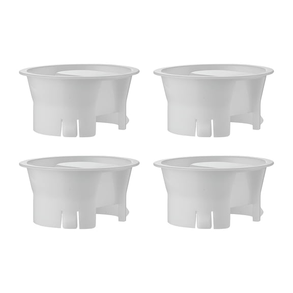 ACDANC 4Pcs Pitcher Lids Glass Carafe Lids Covers Food Grade Plastic Dust Proof Resistant Stoppers for Jug Glass Bistro Pitcher