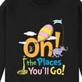 thumbnail image 3 of Dr. Seuss - Oh! The Places You'll Go - Men's Crew Neck Fleece Pullover, 3 of 6