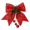 thumbnail image 1 of Arcos navideños con piñas para corona Guirnalda Decoración Árbol de Navidad Topper, 1 of 4