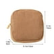 thumbnail image 3 of Bolsa de pana para guardar toallas sanitarias y artículos pequeños,organizador portátil y suave para baño y viajes, 3 of 7