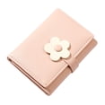 thumbnail image 1 of Ladies And Cute Flower Student Wallet Short Three Fold Ladies Wallet Cute Wallets Cute Wallets for Women Cow Wallet Wallets for Men Girls Wallets Wallet Men Mens Metal Wallets Custom Wallet Cow Print, 1 of 4