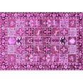 thumbnail image 1 of Ahgly Company Indoor Rectangle Persian Purple Traditional Area Rugs, 5' x 7', 1 of 4