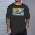 thumbnail image 2 of Retro Surfing A Wave Tapir TShirt, 2 of 6