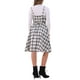thumbnail image 3 of VESTIDO CON TIRANTES INSPIRADO CHIC PARA MUJER, CUELLO CUADRADO, LONGITUD MIDI, BEIGE, 3 of 6
