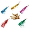 thumbnail image 4 of Flmtop Pet Cat Teaser Wand Sound Paper Bell Replacement Head Bite Interactive Play Toy Blue, 4 of 9