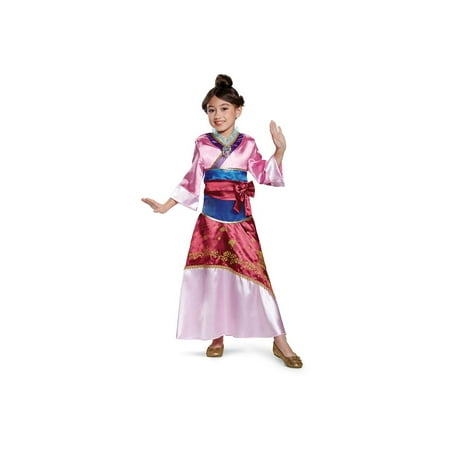 Girls Mulan Costume deluxe