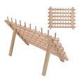 thumbnail image 4 of Wooden Thread Rack, Folding Thread Holder 60 Spools Easy To Identify  For Household, 4 of 8