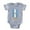 Heather Grey, variant on CafePress - Argentina_S - Cute Infant Baby Football Bodysuit