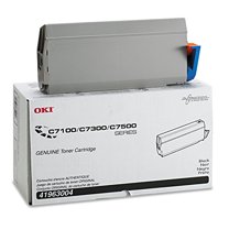 Okidata c7100n hi yld black toner