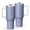 White-4, variant on Modern 40oz Tumbler– Stainless Steel Insulated Tumbler with Handle and Straw, Large Capacity Travel Cup for Hot & Cold Drinks
