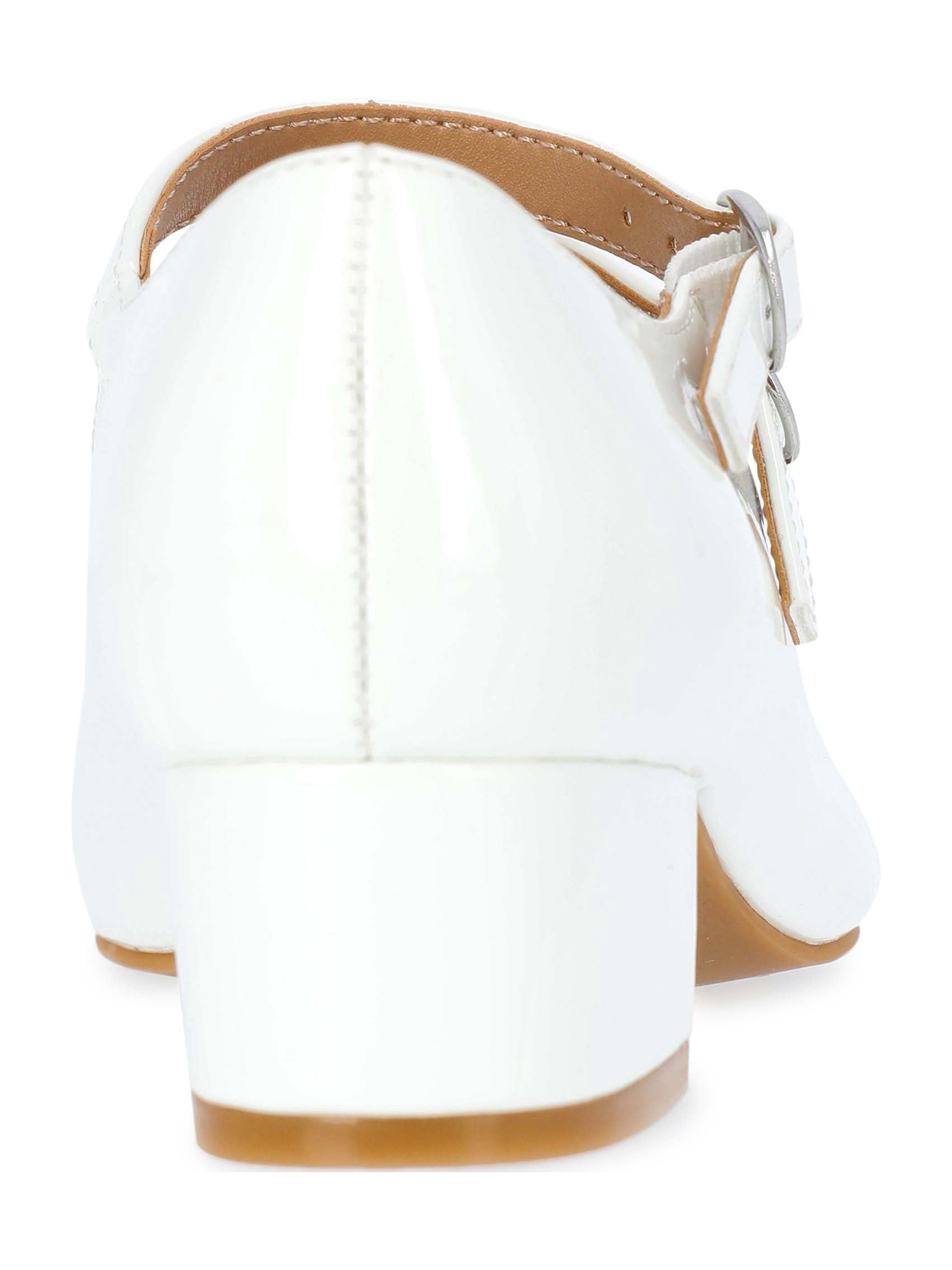 Wonder Nation Toddler, Little and Big Girls Double Strap Dress Shoes with Block Heels