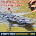 thumbnail image 4 of Portaaviones RC Boat SNACKTANT Warship Battleship de 16 pulgadas, 4 of 6