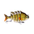thumbnail image 1 of Cebo Crankbait Señuelos de Pesca 8cm 14g 6 Secciones Artificial Wobbler Duro (E) Sywqhk Para Estrenar, 1 of 1