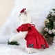 thumbnail image 5 of Ropa navideña para perros, vestido navideño, lindo conjunto de ropa para cachorros, ropa para mascotas pequeñas con falda de lazo, adecuada para decoración de fiestas navideñas, ropa de poliéster para, 5 of 6
