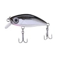 thumbnail image 4 of Señuelo de pesca Minnow Swimbait con anzuelo de 4,5 cm/4,5 g, cebo de arrastre, crankbait Negro, 4 of 9