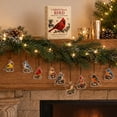 thumbnail image 4 of Christmas Colorful Bird Advent Calendar With 24 Piece Acrylic Hanging Ornament Blind Box for Adults DIY Craft Holiday Wall Decor Very Sweet Gift Set for Pet Owner Home Decoration, 4 of 8