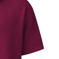 thumbnail image 5 of Corduroy T Shirts for Men with Button Stand Collared Short Sleeve Tees Tops Mens Casual Solid Color Pullover Going-Out Streetwear Work Tshirts Shirt, 5 of 6